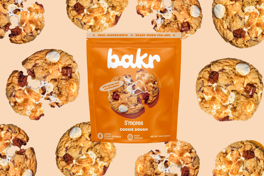 Introducing BAKR S'mores Cookie Dough